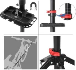 Songmics Nancy's Fiets Montagestandaard - 360° Draaibaar Montagestandaard - Reparatiestandaard 10 Songmics Nancy's Fiets Montagestandaard - 360° Draaibaar Montagestandaard - Reparatiestandaard -BASIL Verkoop 1200x1112 15