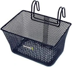 Basil Tivoli Kinderfietsmand - Inclusief Haken - Staal - Zwart -BASIL Verkoop 1200x1114 1