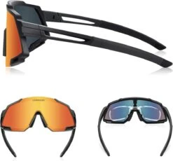 Fietsbril - Sportbril - Racefiets - MTB Mountainbike - 5 Verwisselbare Lenzen En Insert Adapter 7 Fietsbril - Sportbril - Racefiets - MTB Mountainbike - 5 Verwisselbare Lenzen En Insert Adapter -BASIL Verkoop 1200x1116 8