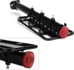 Merkloos Bagagedrager Fiets - Bagagerek Met Zadelpenbevestiging - Aluminium - Zwart - Geschikt Voor Mountainbike & Racefiets -BASIL Verkoop 1200x1126 5