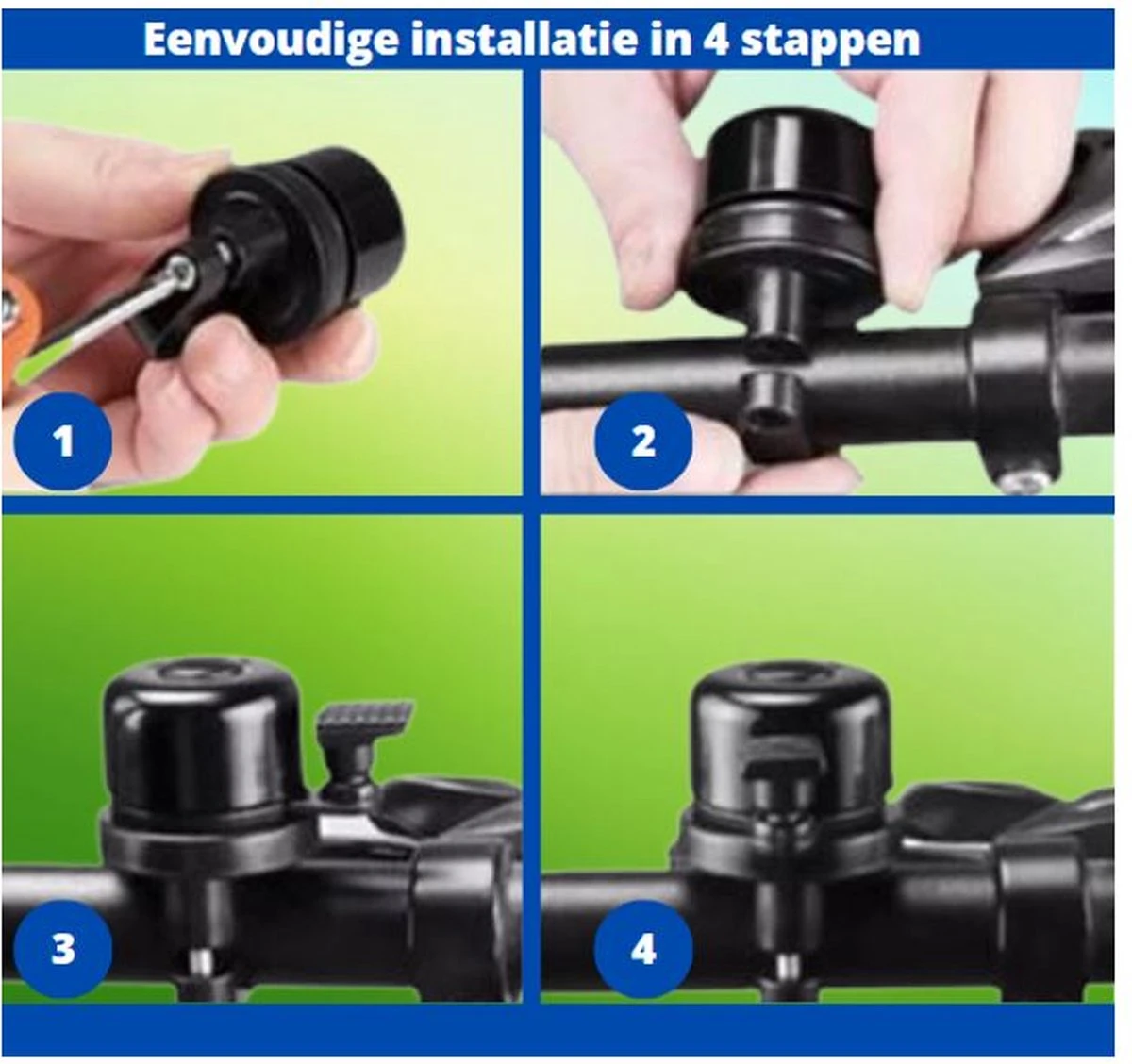 Fietsbel Voor Apple AirTag - AirTag Houder - AirTag Fiets - AirTag Hoesje - Incl. Schroevendraaier Voor Montage - Waterdicht 5 Fietsbel Voor Apple AirTag - AirTag Houder - AirTag Fiets - AirTag Hoesje - Incl. Schroevendraaier Voor Montage - Waterdicht - Afbeelding 5