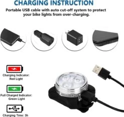 BOTC Fietsverlichting USB Oplaadbaar - Oplaadbare USB Led Fietslamp - Voorlicht & Achterlicht - Waterdicht -BASIL Verkoop 1200x1130 8