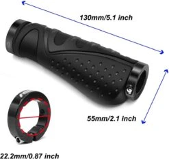 Merkloos Fietsgrepen - Antislip - Ergonomische MTB-Grepen - Twee Kanten - Lock-on-ontwerp - Voor 22,2 Mm Fietsen / Mountainbikes / Racefietshandvatten 13 Merkloos Fietsgrepen - Antislip - Ergonomische MTB-Grepen - Twee Kanten - Lock-on-ontwerp - Voor 22,2 Mm Fietsen / Mountainbikes / Racefietshandvatten -BASIL Verkoop 1200x1131 9