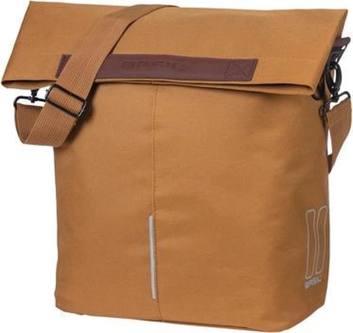Basil City Fietsshopper - Enkele Fietstas - Camel Bruin - 16 Liter 1 Basil City Fietsshopper - Enkele Fietstas - Camel Bruin - 16 Liter