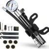 LHP Fietspomp Mini - Analoog Drukmeter - Inclusief Naaldventiel En Fietsbandreparatieset 11 LHP Fietspomp Mini - Analoog Drukmeter - Inclusief Naaldventiel En Fietsbandreparatieset -BASIL Verkoop 1200x1132 4
