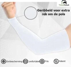 TravelHawk Arm Sleeve - Sleeve - Sleeves - Armstukken - Armstukken Wielrennen - Zonbescherming - 2 Stuks - Zwart - Maat XL -BASIL Verkoop 1200x1135 14