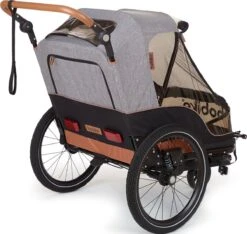Bobike 2-in-1 Fietskar En Wandelwagen - Zwart/bruin 11 Bobike 2-in-1 Fietskar En Wandelwagen - Zwart/bruin -BASIL Verkoop 1200x1135 6