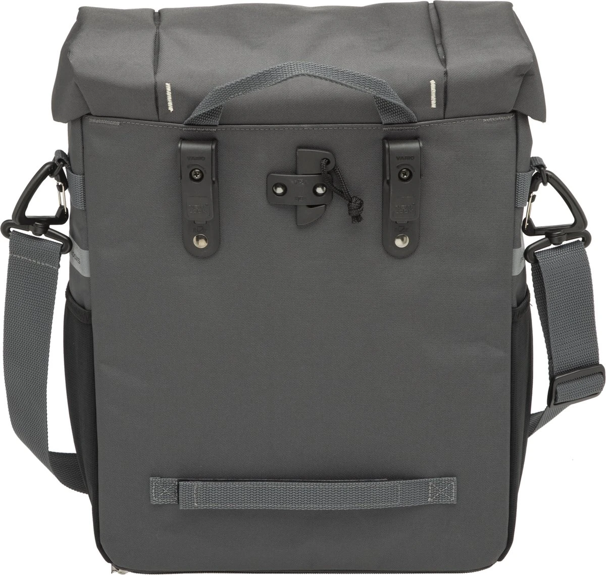 New Looxs Vigo Single Enkele Fietstas - Afneembaar - 18,5 Liter - Grijs 1 New Looxs Vigo Single Enkele Fietstas - Afneembaar - 18,5 Liter - Grijs