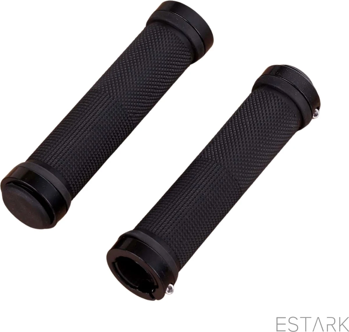ESTARK® - Fietshandvatten - Lock-On - Handvatten - Universeel - Fiets – Mountainbike – Professioneel - Grips - Extra Grip – Fietshandvaten -Handvaten - Handig Te Monteren - Anti-slip – Fietsen – Stuur – Bikegrips – Lock-on Aanspanbaar - Zwart - LO-zw 10 ESTARK® - Fietshandvatten - Lock-On - Handvatten - Universeel - Fiets – Mountainbike – Professioneel - Grips - Extra Grip – Fietshandvaten -Handvaten - Handig Te Monteren - Anti-slip – Fietsen – Stuur – Bikegrips – Lock-on Aanspanbaar - Zwart - LO-zw - Afbeelding 10