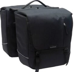 New Looxs Nova Detachable Dubbele Fietstas - Afneembaar - 32 Liter - Zwart