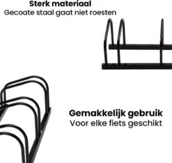 Fietsenrek 6 Fietsen Tom - Zwart - Goets 11 Fietsenrek 6 Fietsen Tom - Zwart - Goets -BASIL Verkoop 1200x1143 11