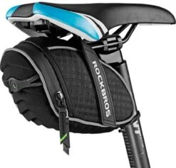 Rockbros Waterdichte Zadeltas - Frametas - 1,5 Liter - Universeel - Zwart -BASIL Verkoop 1200x1149