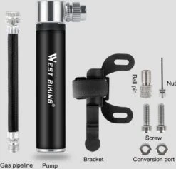 Merkloos Mini Fietspomp - Dunlop Presta Frans Hollands Auto Ventipel - Hoge Druk Handpomp 18 Merkloos Mini Fietspomp - Dunlop Presta Frans Hollands Auto Ventipel - Hoge Druk Handpomp -BASIL Verkoop 1200x1151 12