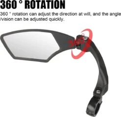 Igoods Fietsspiegel Ebike Rechts - Fietsspiegel Op Stuur - Verstelbaar -BASIL Verkoop 1200x1155 4