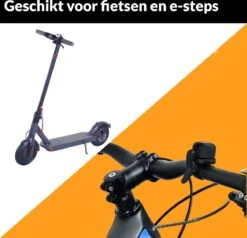Andabo - Fietsbel - Airtag - Apple Airtag - Anti Diefstal - Tracker - Fietsaccessoire - Elektrische Step - Gps - Inclusief Schroevendraaier- Zwart 12 Andabo - Fietsbel - Airtag - Apple Airtag - Anti Diefstal - Tracker - Fietsaccessoire - Elektrische Step - Gps - Inclusief Schroevendraaier- Zwart -BASIL Verkoop 1200x1157 4
