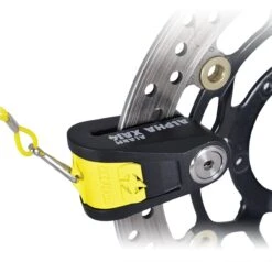 Oxford XA14 Alarm Schijfremslot ART 4 - Geel -BASIL Verkoop 1200x1158 5