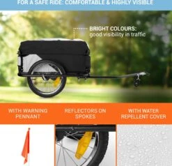 Mountee Rijwielaanhanger Trekker 130l 60kg Stalen Buis 8 Mountee Rijwielaanhanger Trekker 130l 60kg Stalen Buis -BASIL Verkoop 1200x1158 8