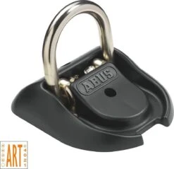 ABUS Vloer/wandanker WBA 100 - 160x165mm - Zwart -BASIL Verkoop 1200x1161