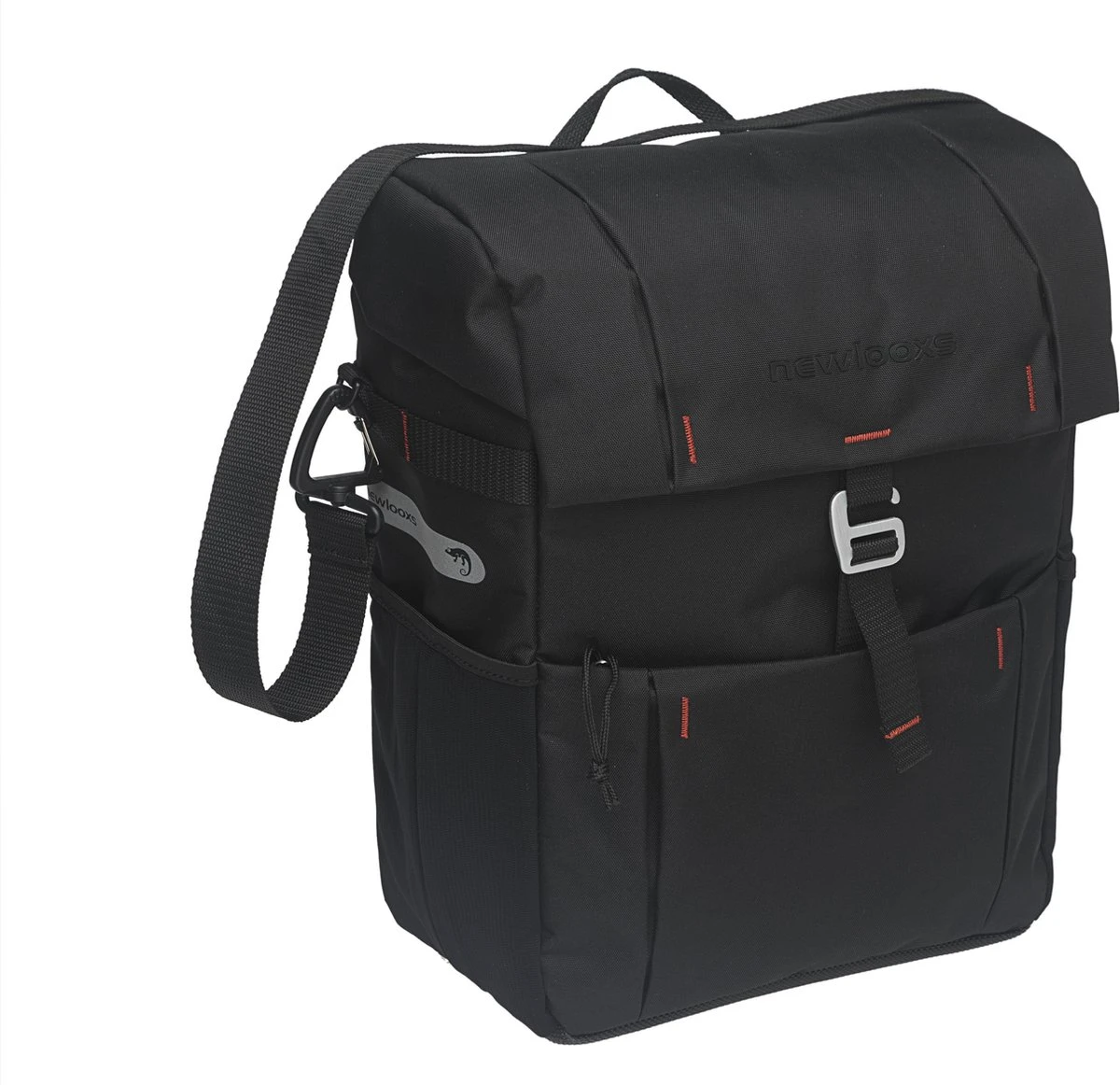 New Looxs Vigo Single Enkele Fietstas - Afneembaar - 18,5 Liter - Zwart 1 New Looxs Vigo Single Enkele Fietstas - Afneembaar - 18,5 Liter - Zwart