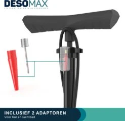 Fietspomp Met Drukmeter Voor Alle Ventielen Dubelle Pompkop - Racefiets Geschikt - Staande Pomp Voor Fiets Met Manometer - Ook Voor Bal En Luchtbed -BASIL Verkoop 1200x1163 16