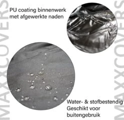 Merkloos Bakfiets Hoes - Waterdicht - CargoBike - Dolly - Cargo 2 Wieler Fietshoes - A-Kwaliteit - Zwart -BASIL Verkoop 1200x1165 6