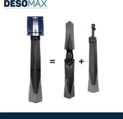 DesoMax Spatbord Mountainbike Racefiets Set Achterspatbord & Voorspatbord MTB Ass Saver Spatborden Mtb Fiets - Spatbordset -BASIL Verkoop 1200x1166 11