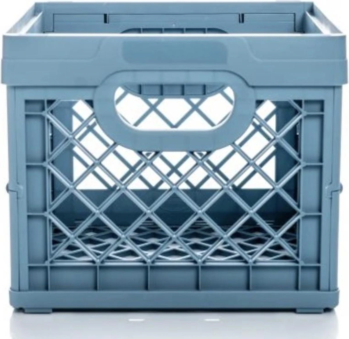 Tontarelli Vouwkrat - 1 Stuk - Vierkant - Gerecycleerd Blauw - 25 Liter 1 Tontarelli Vouwkrat - 1 Stuk - Vierkant - Gerecycleerd Blauw - 25 Liter