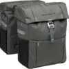 New Looxs Vigo Double Dubbele Fietstas - 37 Liter - Grijs