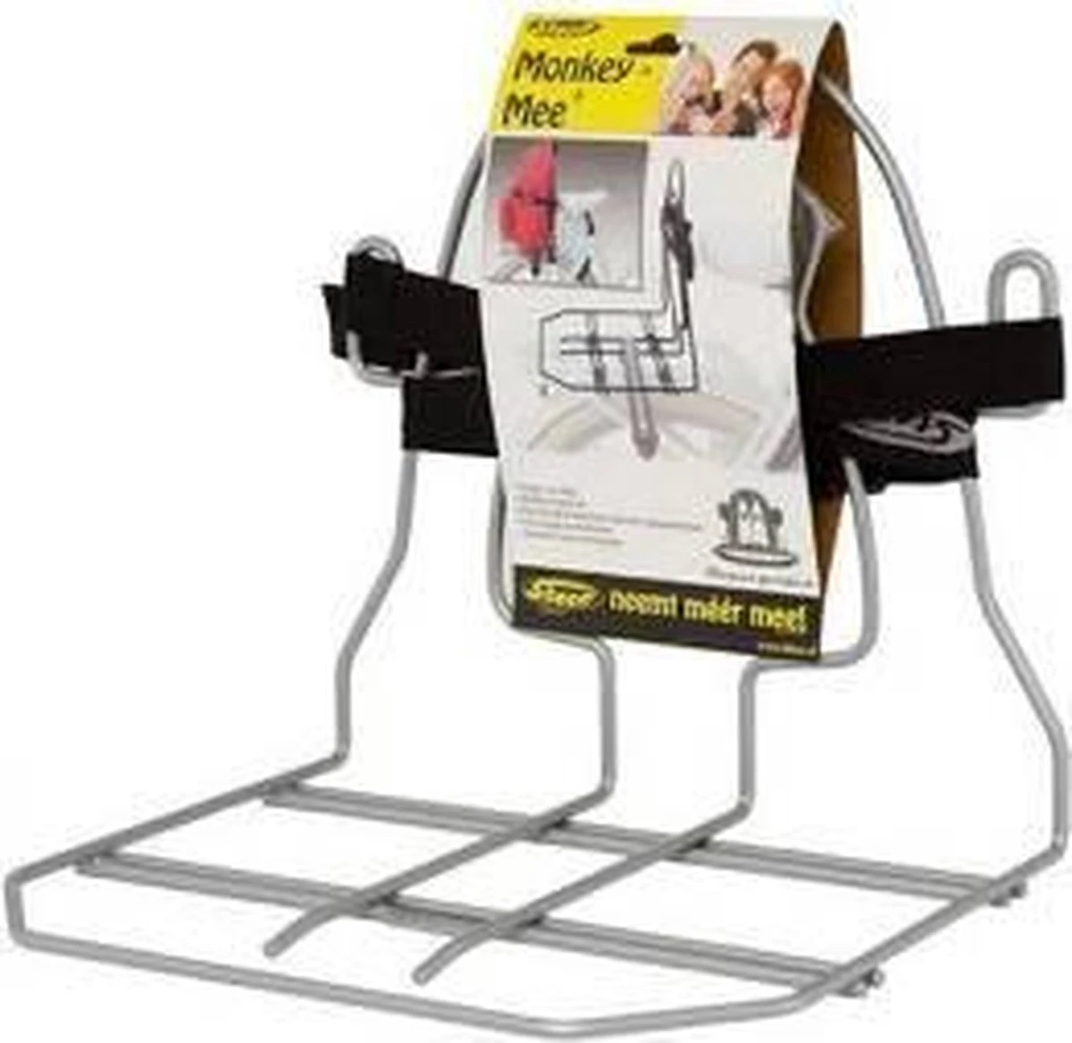 Steco Bagagedrager Verbreder Monkey-mee Staal - 31cm Breed - Zilver 3 Steco Bagagedrager Verbreder Monkey-mee Staal - 31cm Breed - Zilver - Afbeelding 3