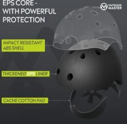 OutdoorMaster Helm Voor Kinderen – Fietselm Kinderen – SkateHelm Kindren – Sporthelm – Jongens – Meisjes – Wit – Maat M (52-56) -BASIL Verkoop 1200x1173 6