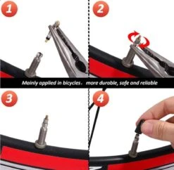 Merkloos Frans Ventiel - Fietsventiel - Banden Pompen - 2 Stuks -BASIL Verkoop 1200x1177 8