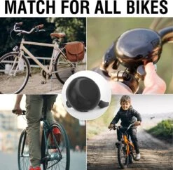 Fietsbel Zwart 5.5 Cm Stalen Fietsbel - Universele Fietsbel Zwart Hoorbare Klank. -BASIL Verkoop 1200x1178 15