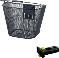 Basil Bremen BE - Fietsmand - Inclusief Systeem - Voorop - Zwart -BASIL Verkoop 1200x1178 8