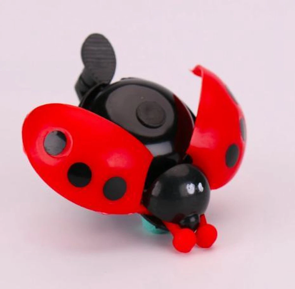 Merkloos Kinder Fietsbel - Lieveheersbeestje - Fietsen - Kinderfiets - Fietshoorn Fietstoeter - Kinder - Bel - Rood 4 Merkloos Kinder Fietsbel - Lieveheersbeestje - Fietsen - Kinderfiets - Fietshoorn Fietstoeter - Kinder - Bel - Rood - Afbeelding 4