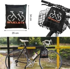 Beschermhoes + Zadelhoes + Opbergtas - 2 Fietsen - 210D - Alle Weersinvloeden - 75 X 110 X 200 Cm (B*H*L) 14 Beschermhoes + Zadelhoes + Opbergtas - 2 Fietsen - 210D - Alle Weersinvloeden - 75 X 110 X 200 Cm (B*H*L) -BASIL Verkoop 1200x1182 5