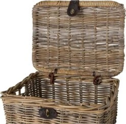 Fastrider Sera Rotan Fietsmand - Naturel - 26L - Handgemaakt - Met Klep -BASIL Verkoop 1200x1182 6