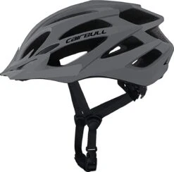 Racefiets Fietshelm - Met Afneembaar Voorpaneel - MTB Helm - Integrally Gegoten - Verstelbaar - Met Opbergtas - Volwassenen - Unisex - M/L 55-61 Cm - Grijs -BASIL Verkoop 1200x1183 11