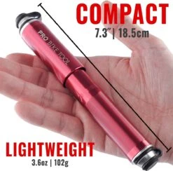 PRO BIKE TOOL Mini Luchtpomp Fiets, Fietspomp Voor Alle Ventielen (Presta & Schrader), Hoge Druk Tot 6,9 Bar / 100 PSI, Betrouwbare, Compacte & Lichtgewicht Framepomp, Pomp Voor Racefiets & Mountainbike. -BASIL Verkoop 1200x1185 6