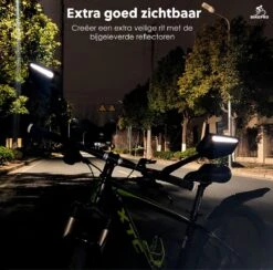 BikePro Verstelbare Fietsspiegel Set Incl. Reflectoren - Links & Rechts - Achteruitkijkspiegel Fiets - Geschikt Voor E Bike, Fiets, Motor, Step -BASIL Verkoop 1200x1186 12