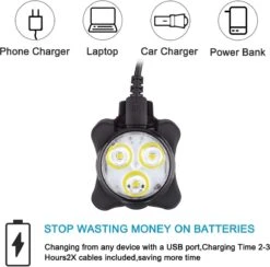 BOTC Fietsverlichting USB Oplaadbaar - Oplaadbare USB Led Fietslamp - Voorlicht & Achterlicht - Waterdicht -BASIL Verkoop 1200x1187 13