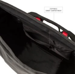 AGU Clean Enkele Fietstas Shelter Medium - Zwart - 17 L - Waterdicht - KLICKfix Module Rail -BASIL Verkoop 1200x1187 7