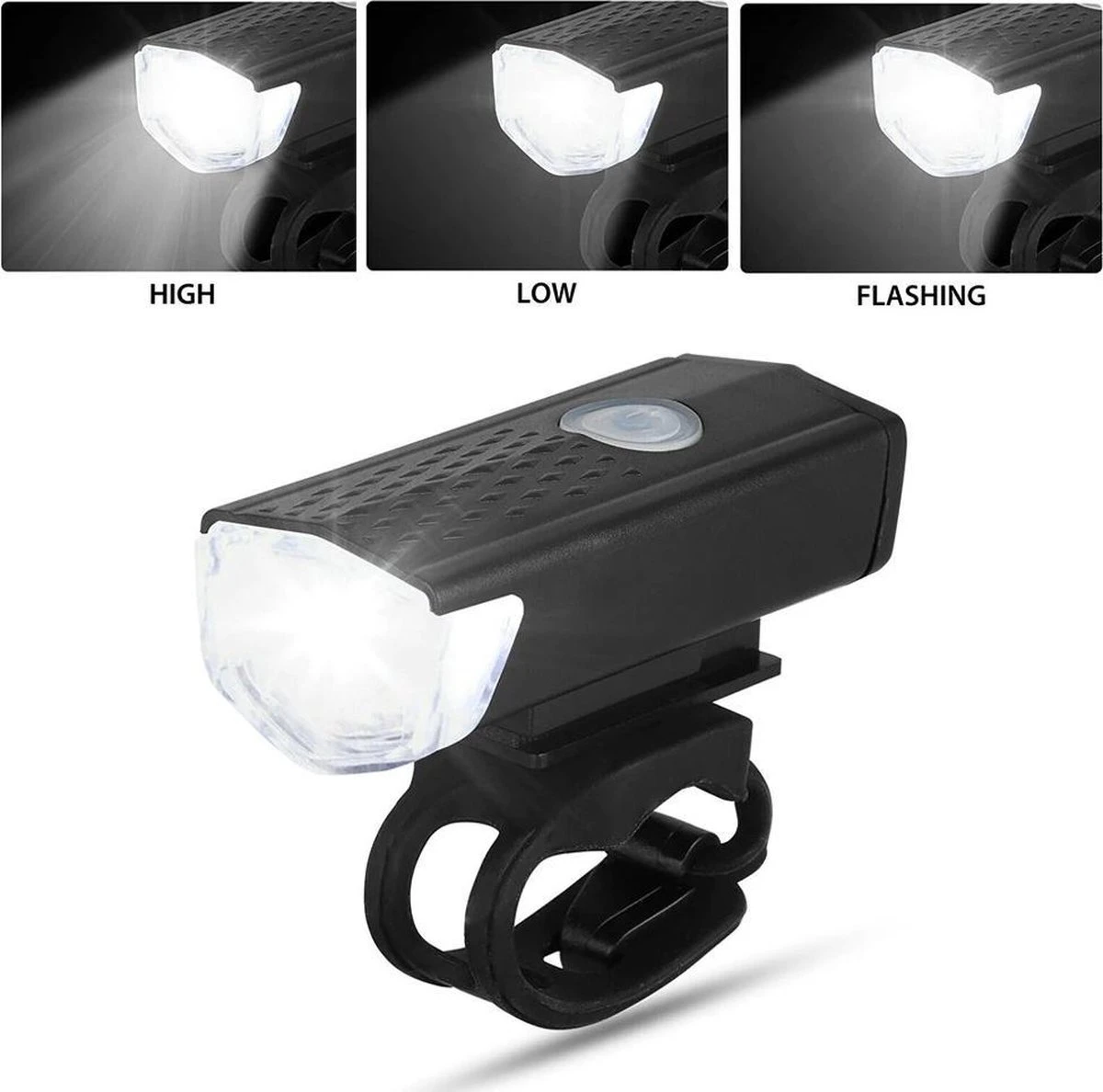 Merkloos Fietsverlichting Usb Oplaadbaar - LED - Lampen Set - Voor & Achter - Mountainbike - Racefiets - Fiets 5 Merkloos Fietsverlichting Usb Oplaadbaar - LED - Lampen Set - Voor & Achter - Mountainbike - Racefiets - Fiets - Afbeelding 5