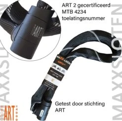 Maxx-Locks Twizel Fietsslot ART 2 - 110cm - Zwart -BASIL Verkoop 1200x1189 8