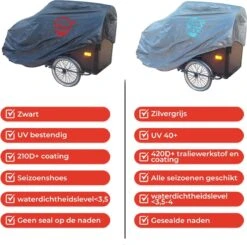 CUHOC Topkwaliteit Diamond Bakfietshoes Voor Bakfiets (met Huif) 13 CUHOC Topkwaliteit Diamond Bakfietshoes Voor Bakfiets (met Huif) -BASIL Verkoop 1200x1192 4