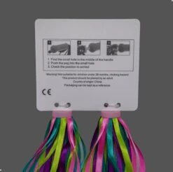 Entergoods® Stuurslingers - Fiets Versiering Kinderen - Stuurversiering Slingers - Handvat Streamers Voor Meisjes - Streamers Voor Jongens - Paars Groen Roze Franjes - 2 Stuks - 24 CM - Stuurslingers Voor Kinderfiets -BASIL Verkoop 1200x1193 21