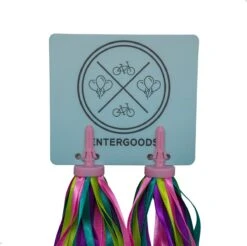 Entergoods® Stuurslingers - Fiets Versiering Kinderen - Stuurversiering Slingers - Handvat Streamers Voor Meisjes - Streamers Voor Jongens - Paars Groen Roze Franjes - 2 Stuks - 24 CM - Stuurslingers Voor Kinderfiets -BASIL Verkoop 1200x1193 22
