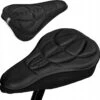 Universele 3D Comfort Gel Zadelhoes - Fietszadel Gelzadel Hoes - Fietszadelhoes - Zadeldekje - Zadel Dekje Hoes - Zadelkussen Fietszadeldekje Overtrek - Voor Fiets/E-Bike/Mountainbike/MTB - One-Size - Zwart