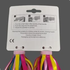 Entergoods® Stuurslingers - Fiets Versiering Kinderen - Stuurversiering Slingers - Handvat Streamers Voor Meisjes - Vrolijke Franjes - 2 Stuks - 24 CM - Stuurslingers Voor Kinderfiets -BASIL Verkoop 1200x1193 9