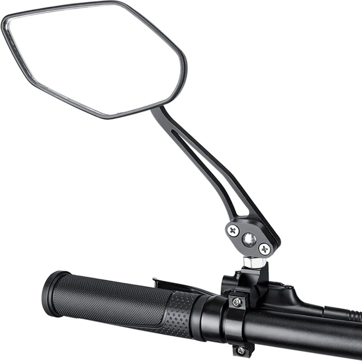 NueNext Fietsspiegel Ebike 2 Stuks – Achteruitkijk Spiegel Op Stuur – Multi-verstelbaar – 360 Rotatie - Speed-pedelec 3 NueNext Fietsspiegel Ebike 2 Stuks – Achteruitkijk Spiegel Op Stuur – Multi-verstelbaar – 360 Rotatie - Speed-pedelec - Afbeelding 3