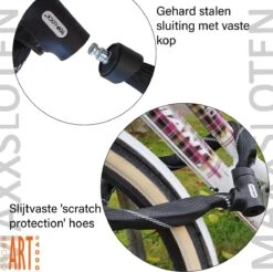 Maxx-Locks Twizel Fietsslot ART 2 - 110cm - Zwart -BASIL Verkoop 1200x1195 3